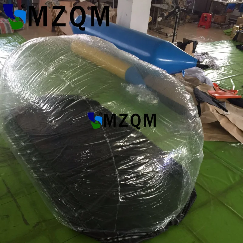 MZQM L2.5* W1* 1,4 м ПВХ надувное укрытие мотоцикл капсула витрина, надувной пыленепроницаемый прозрачный тент для автомобиля, автомобиль для хранения