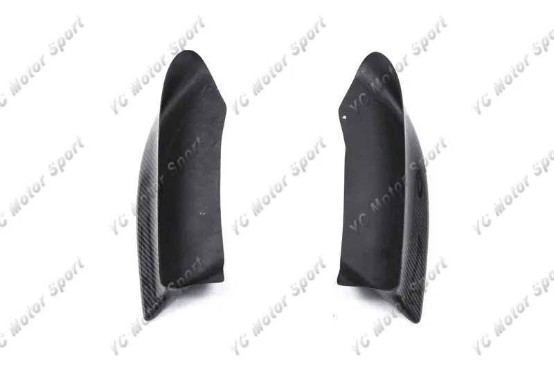 1998-2005 BMW E46 M-Tech II Front Bumper CSL Style Canards CF (2)