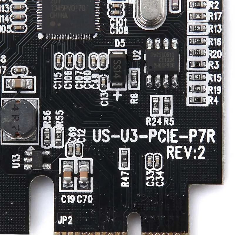 Новый 7 портов Superspeed PCI-E к USB 3 0 карта расширения PCI Express Внутренний DOM668 | Компьютеры