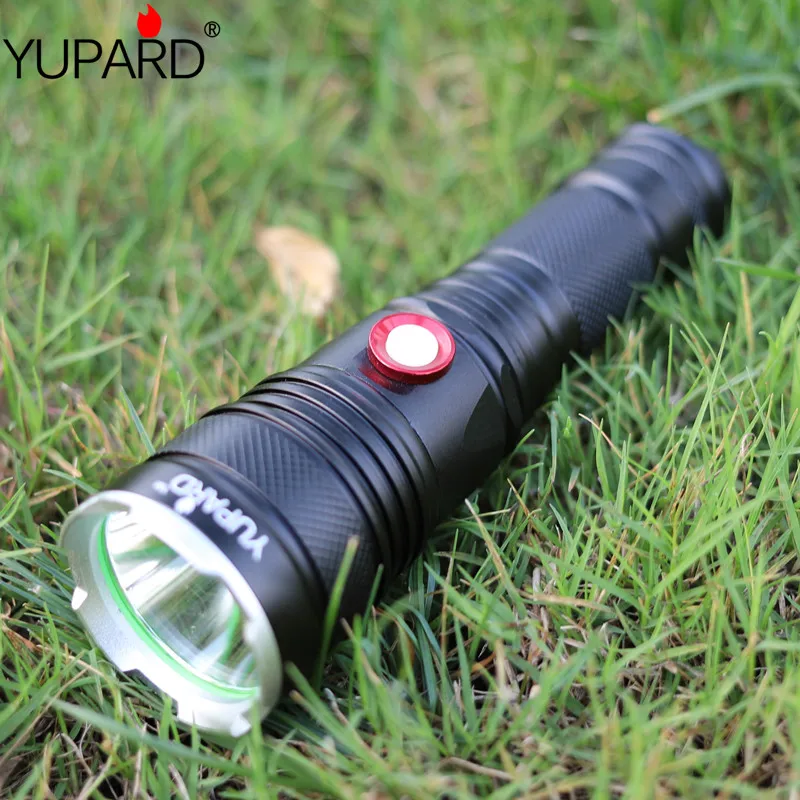 YUPARD горячая Распродажа XM-L2 светодиодный фонарик Фонарь 26650/18650/AAA аккумуляторная батарея супер T6 светодиодный тактический фонарь для