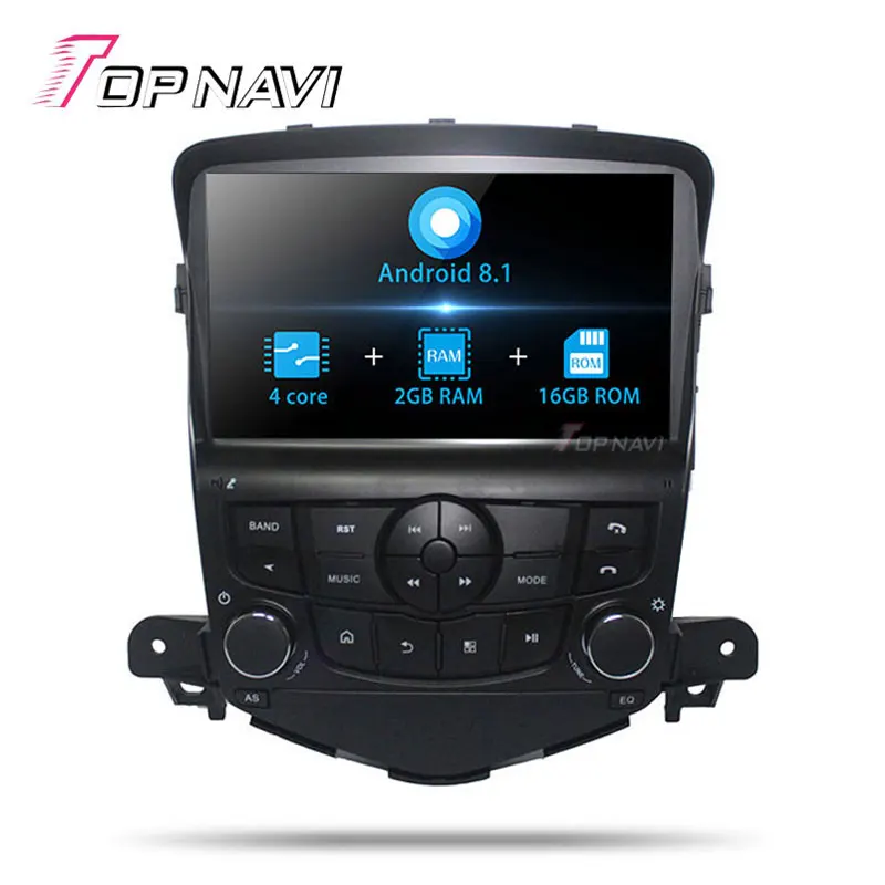 Android 8,1 9 ''автомобильные gps мультимедийный плеер для CHEVROLET CRUZE 2009 2010 2011 2012 2013 автомобиль радио с RDS FM AM стерео - Цвет: 8.1  2G-16G 4 Core