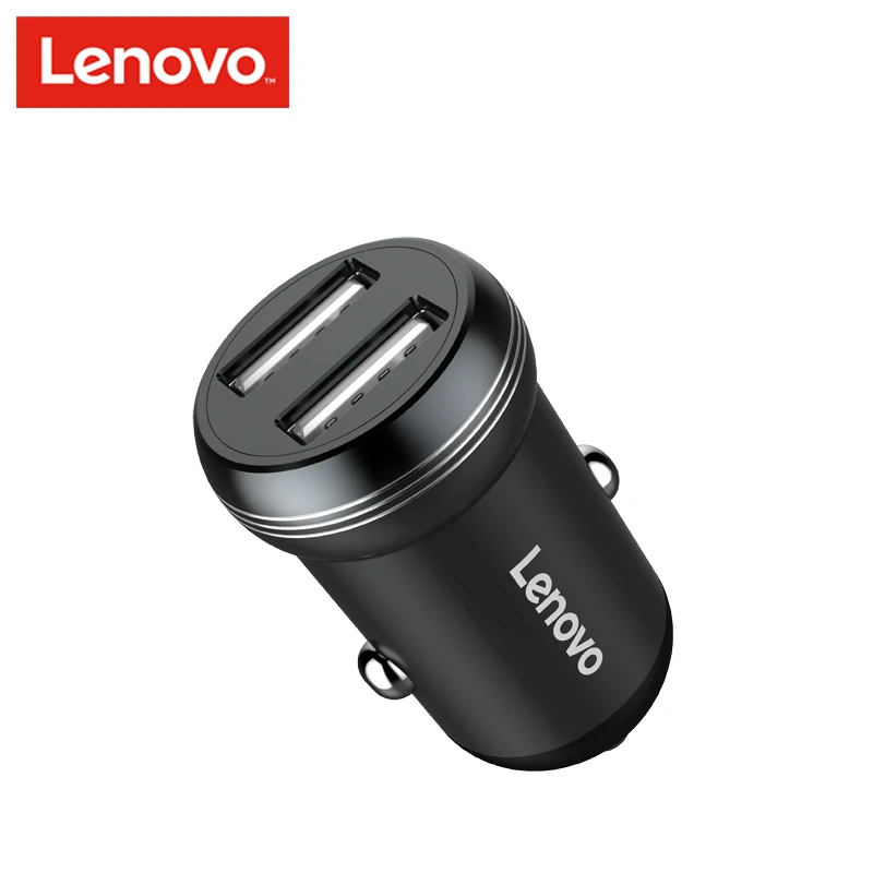 Lenovo HC11 BLK автомобильное зарядное устройство для мобильного телефона DC5V 3.4A