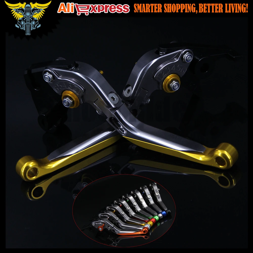 Gold Motorcycle Brake Clutch Levers For Yamaha XJR 1300/Racer 2004 2005 2006 2007 2008 2009 2010 2011 2012 2013 2014 2015 2016 rear brake disc rotor for yamaha xp500 2001 2002 2003 2004 2005 2006 2007 2008 2009 2010 xjr1300 1998 2012 xjr 1300 sp