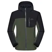 Men's Winter Thick Softshell Jackets Male Outdoor Sports Coats Windproof Warm Camping Trekking Hiking Ski Brand Clothing VA014