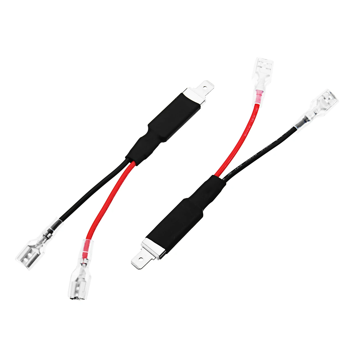 1Pair H1 for Hid Headlights Bulb Cables Accessories LED Headlamp Single Converter Wiring LED Bulbs Connecting Lines