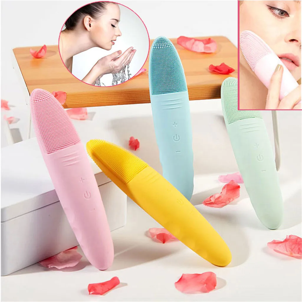 

Silicone Facial Cleaning Brush Skin Care Wash Device Beauty Facial keep skin fresh and clean Beauty blogger recommended