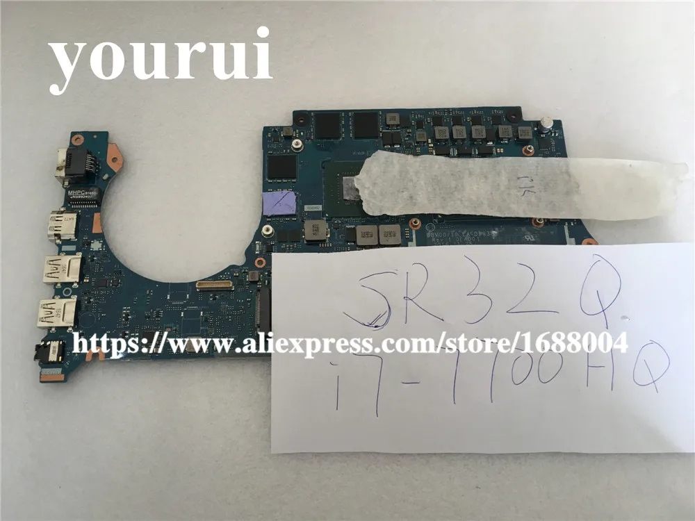 Материнская плата для ноутбука Dell Inspiron 7566 материнская BCV00 LA-D991P REV: 1 0 (A00) I7-6700HQ с