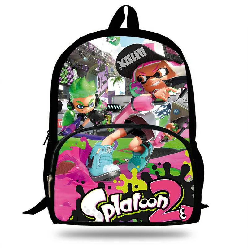 

Splatoon 2 Funny Game 3D Printing Schoolbag For School Teenage Boys Girls Fashion Casual Backpack For Women Kids Students