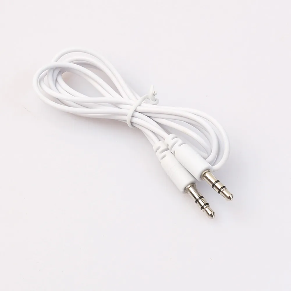 

New Arrival Audio Cable 3 feet 3.5mm Stereo Auxiliary Cable Male to Male Flat Audio Music Aux Cord l1027#2