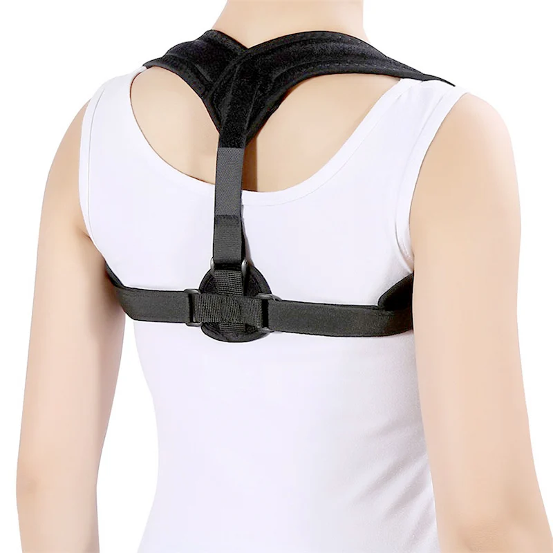 Бодивелнесс Корректор осанки горбатый прямой корсет для спины выпрямитель спины Защита плеча поддержка бандаж