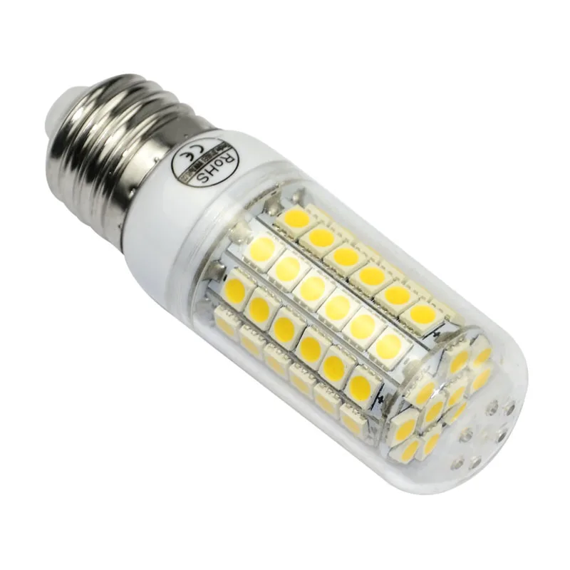Ultra bright SMD5050 70LEDs 12W E27 led bulb lamp 220V bombillas led light lamparas Warm white