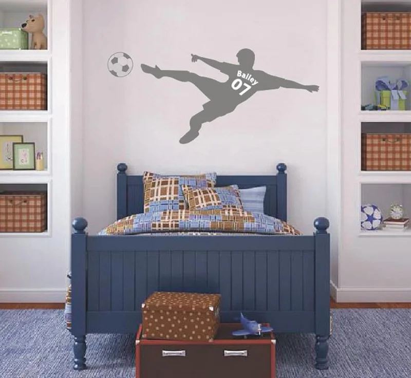 Free-Shipping-Personalized-Custom-Name-Wall-Sticker-Vinyl-Boy-Shoot-The-Soccer-Wall-Mural-For-Room (2)