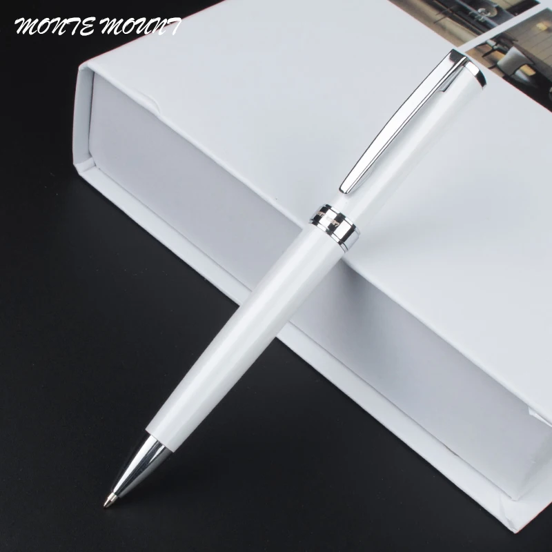 high quality Metal Ballpoint Pen Rotating Pen Portable Ball Point Pen Small Oil Pen Business roller ball pen stationery