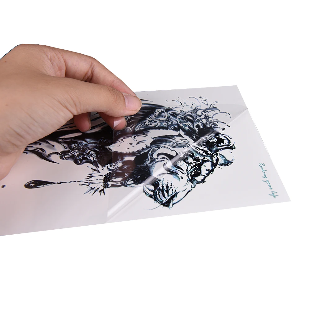 1 лист водостойкие тату наклейки Тигр 210x150 мм|tattoo decal|tiger tattooart tattoo |