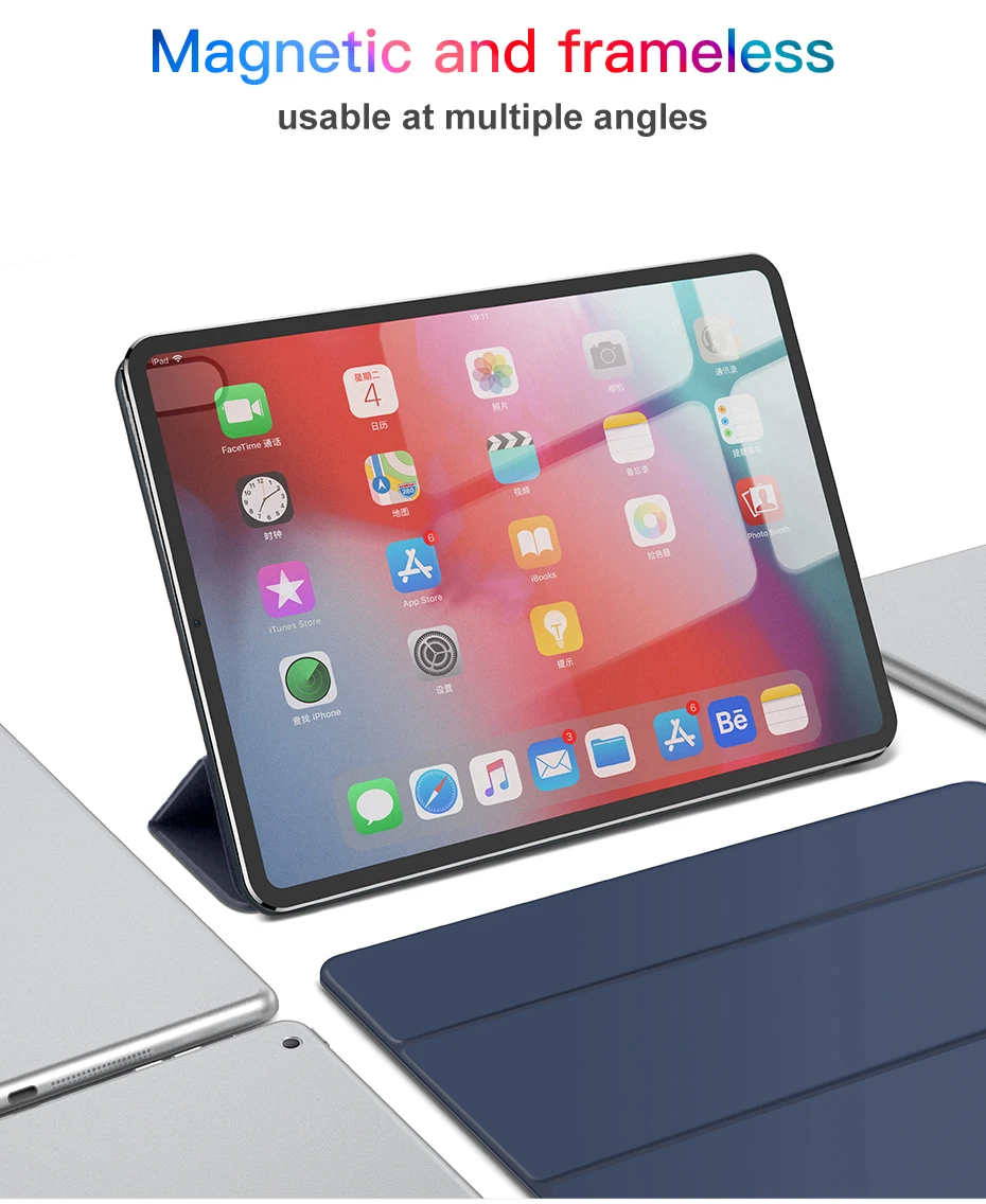 Shellnail Магнитный чехол для iPad Pro 12,9 11 Coque автоматическое Пробуждение сна Смарт PU кожаное покрытие для сумки для iPad Pro Fundas