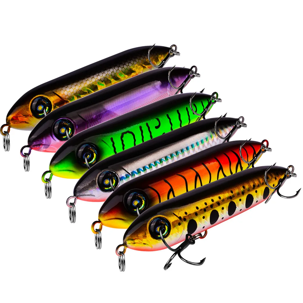 حار قلم رصاص إغراء 10 cm 11g الأعلى المياه الصيد السحر بوبر أسماك Wobblers باس الطعم ISCA الاصطناعي pesca الصعب التصيد Heddon