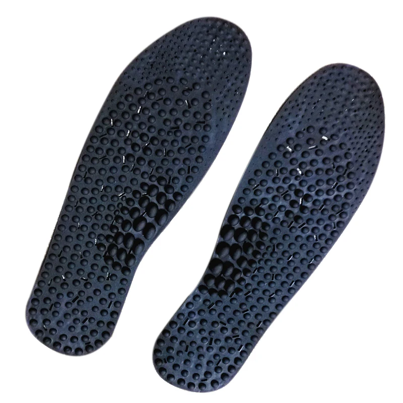 

2018 1 Pair Massage Insoles Negative Ion Acupressure Feet Care Breathable Insole Dropshipping