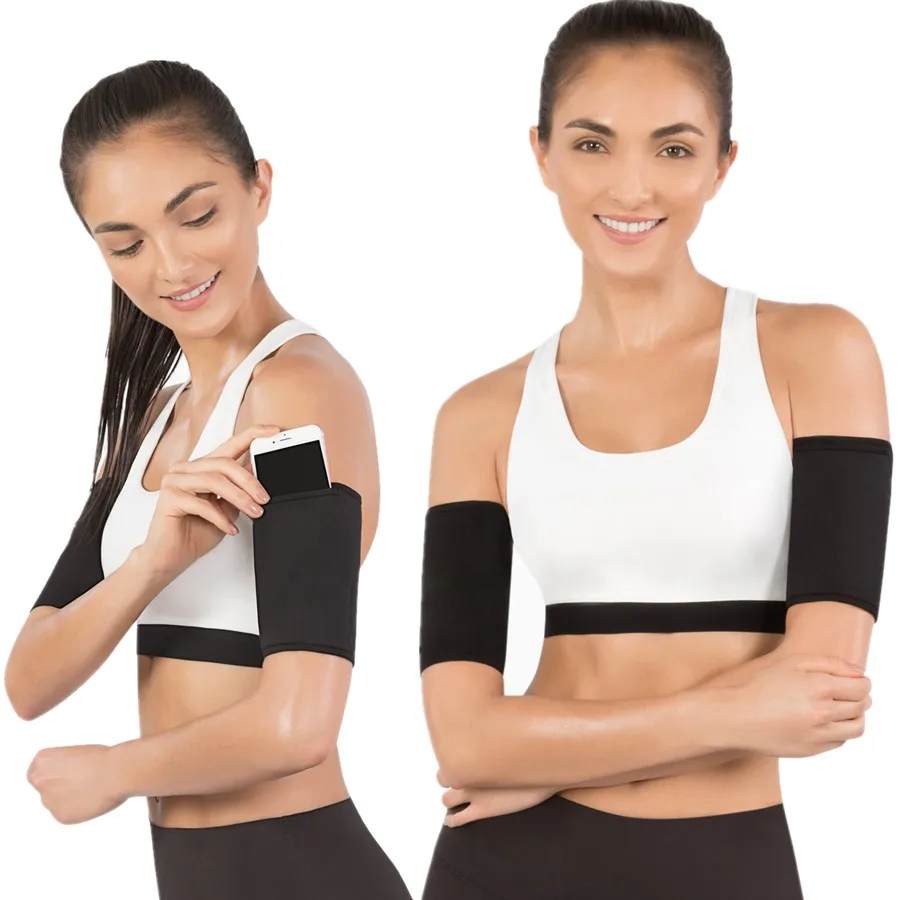 

RiauDe Arm Warmers Slimming Arm Sleeves Hand Slimmer Neoprene Fitness Body Shaper Weight Loss 1 Pair Burning Fat Shapewear Strap