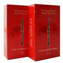 Старый Рид делая Летающий Гусь кларнет BB sax reeds 2,5#, 3,0# независимая упаковка красная коробка из 10