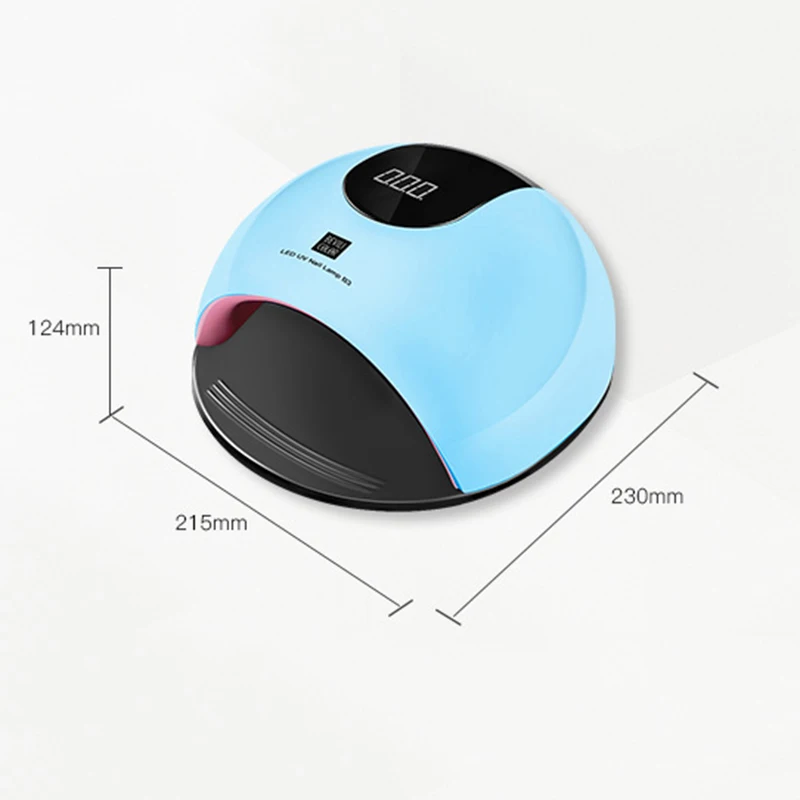 

1 Pcs UV LED Nail Dryer Lamp Curing Light 80W Gel Polish Sensor Manicure Tool SSwell