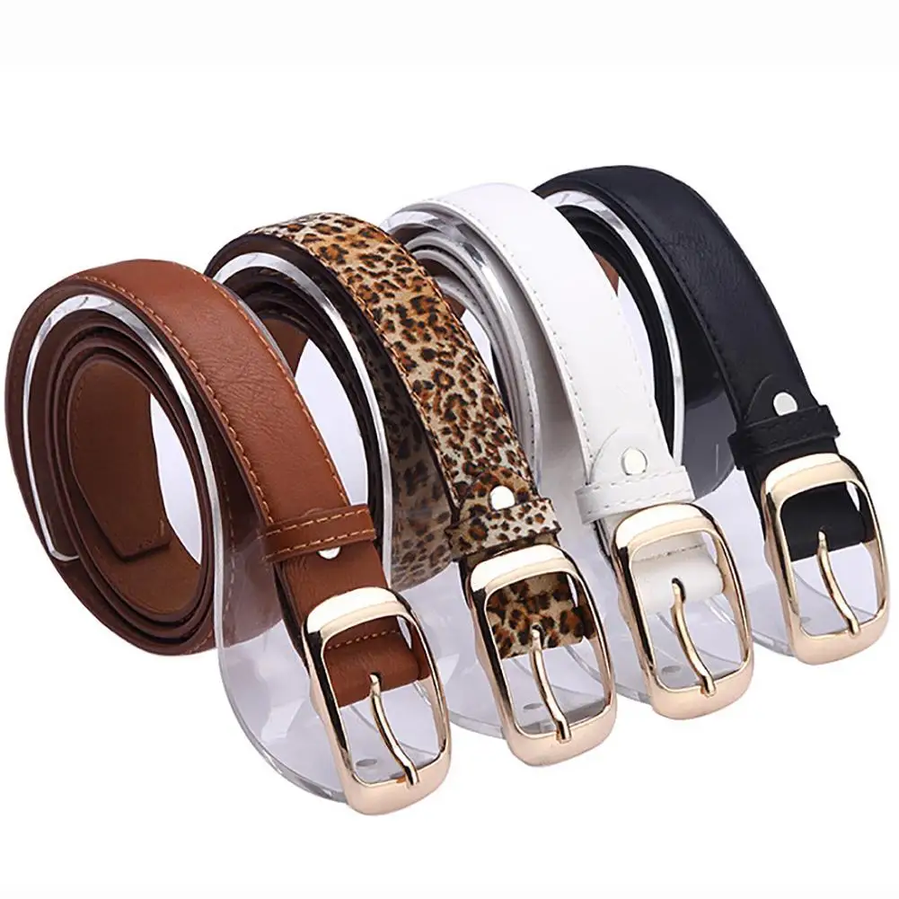 

Women Leather Western Cowgirl Waist Belt Metal Buckle Waistband New Hot Belts For Women Luxury Designer Brand New Arrival