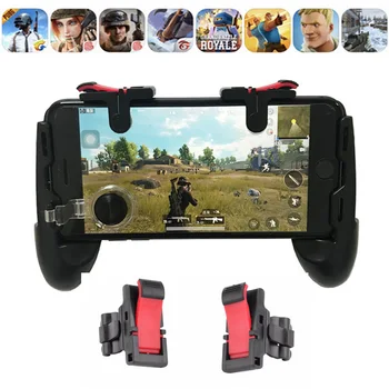 

2pcs Gamepad game Trigger Pubg joystick Controller for Phone L1r1 Pubg Fire Buttons with Joystick for iPhone Android phone