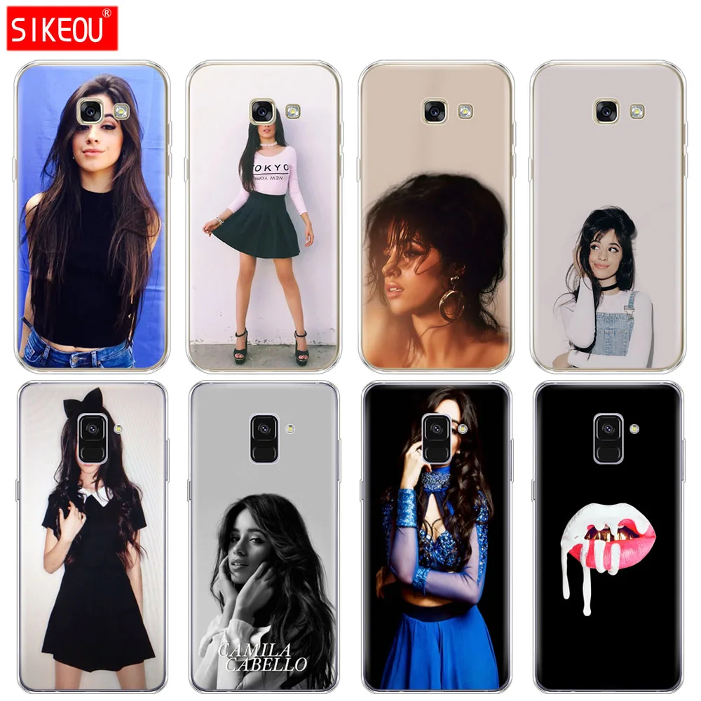 Силиконовый чехол для телефона Samsung Galaxy A8 2018 A3 A310 A5 A510 A7 2016 2017 Camila Cabello ультратонкий