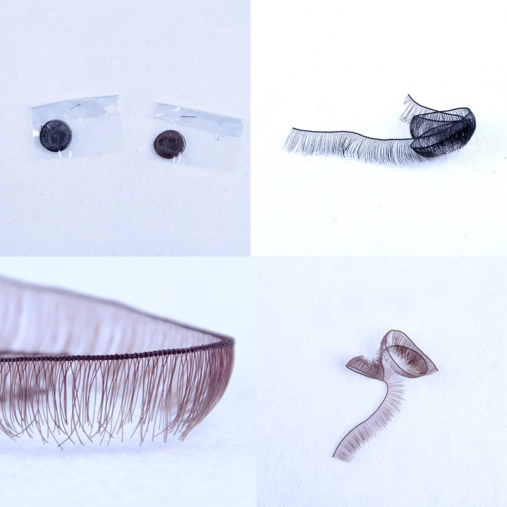 

8mm width *20cm length eyelashes for 1/3 1/4 for BJD doll reborn doll accessory Make Up Eye Line Strips Baby Dolls Accessories