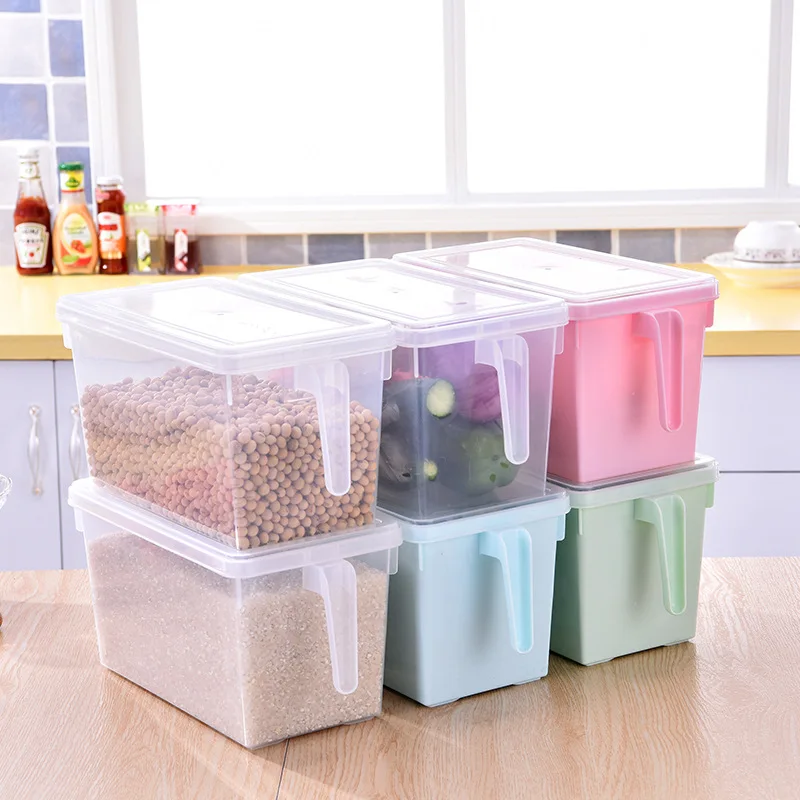 

YINUO Food Box Freezer Keep Fresh Case Organization Mini Travel Fruit Egg Vegetable Container Kitchen Tools Kitchen Storage