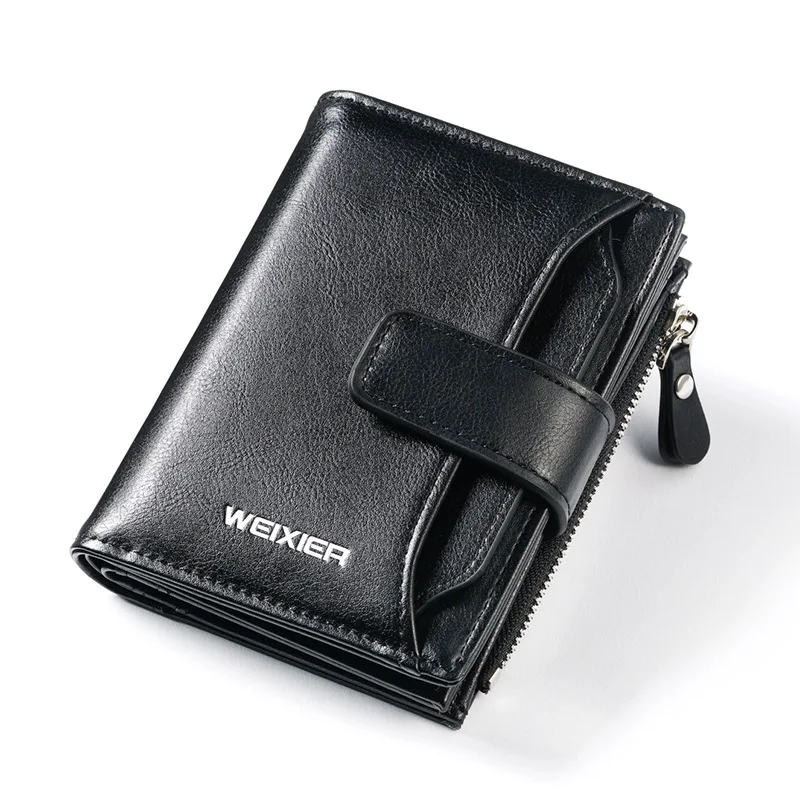 

Men Wallets Money Bag Male Vintage Short Purse 2019 Small Leather Slim Wallets Mini Wallets Thin