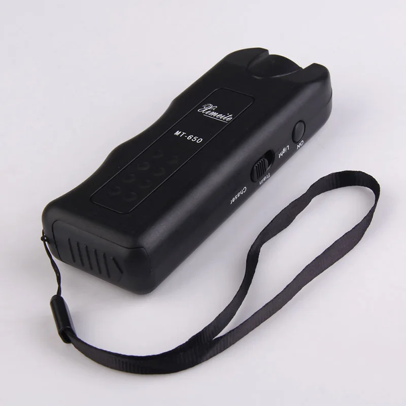 

Portable Dog Trainings chaser 125dB electronic Ultrasonic Chaser Stops Aminal Attacks Deterrent Repeller LED Light Pet Supplies