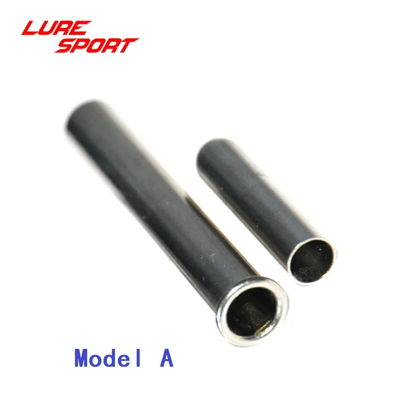 LureSport 5 sets Brass Ferrules Chrome Plated Rod connecting tube Fishing  Rod Building Component Repair Pole DIY Accessory