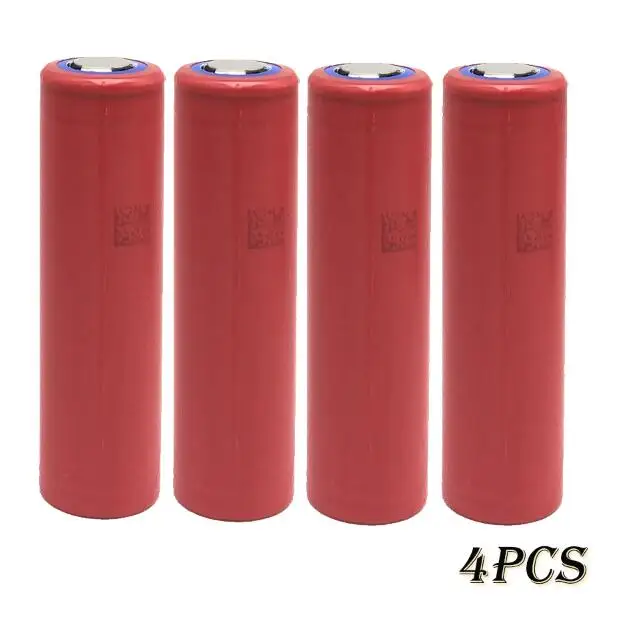 Оригинальная батарея 18650 3,7 V 3500 mAh NCR 18650GA 30A аккумуляторные батареи 18650 батарея светодиодный игрушка-фонарик фонарь лазерная указка - Цвет: 4 pcs