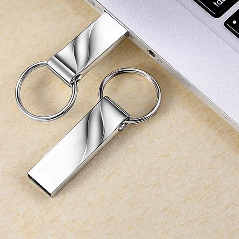

New Metal USB Flash Drive 64GB Metal Pendrive High Speed USB Stick 32GB Pen Drive Real Capacity 16GB USB Flash Free Shipping