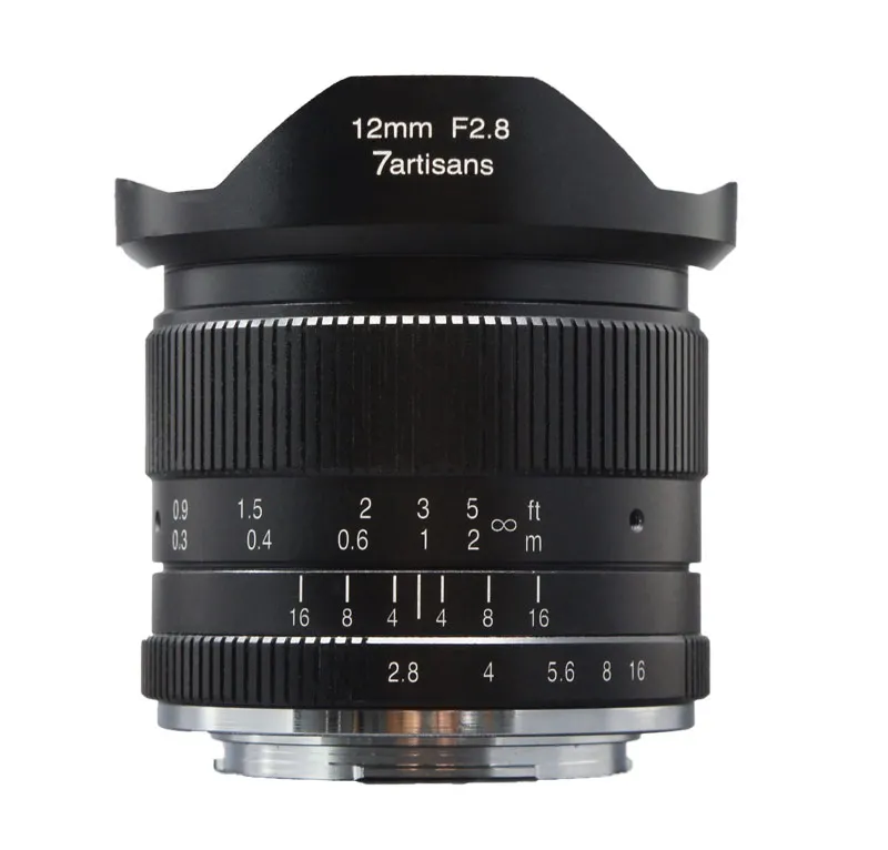 7artisans 12mm F2.8 Ultra Wide Angle Lens for Sony E mount APS C