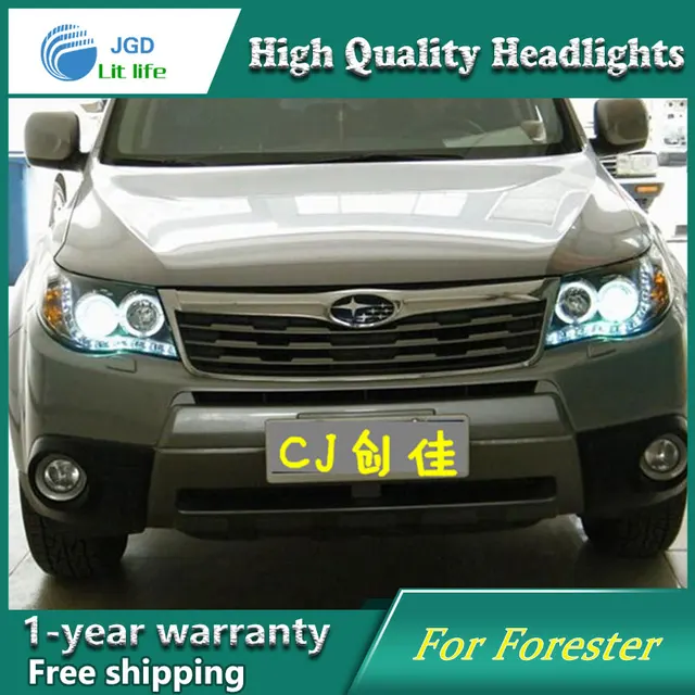 Aliexpress Jgd Car Styling Head Lamp For Subaru Forester Jgd Car Styling Head Lamp For Subaru Forester Headlights 2008 2017 Led Headlight Drl H7 D2h Hid Option Angel Eye Bi Xenon Beam
