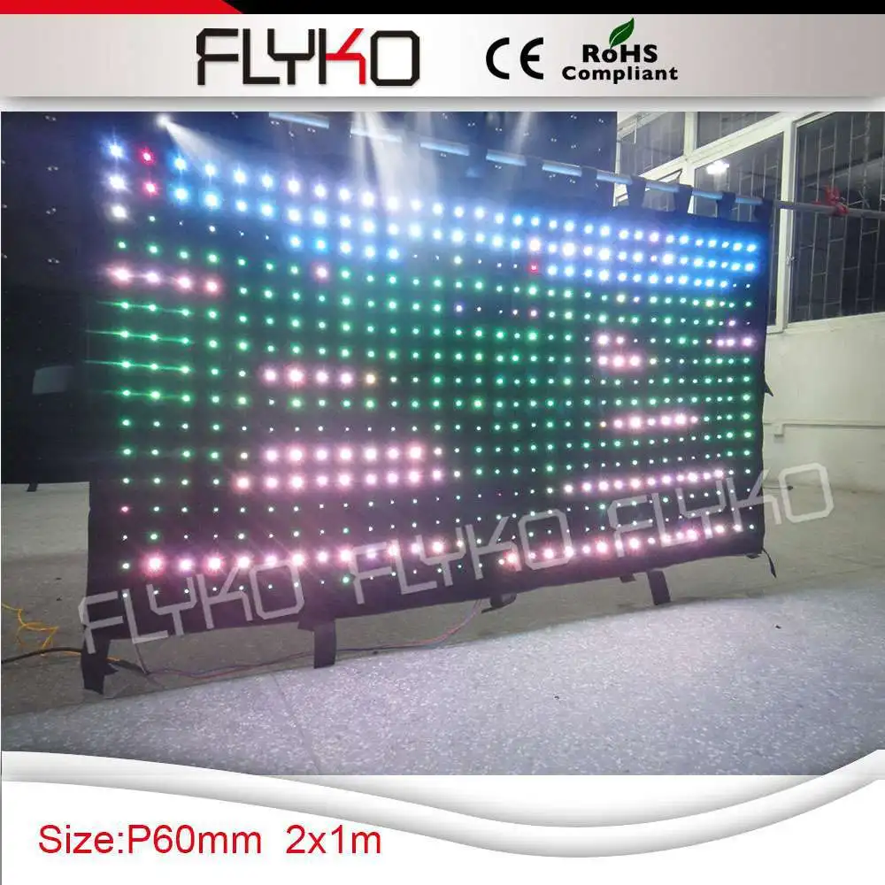 

Бесплатная доставка, сценический фон, профессиональное световое украшение, светодиодная видеозанавеска