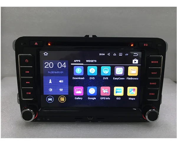 Perfect RNS 510 vw radio  Android  HD1024X600 Original OEM Golf Jetta Mk5 Mk6 Passat CC Tiguan polo Eos sharan wifi 4G bluetooth 15