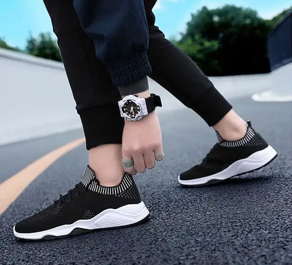 Delocld/мужские кроссовки zapatillas Мужская обувь homme воздухопроницаемая повседневная с