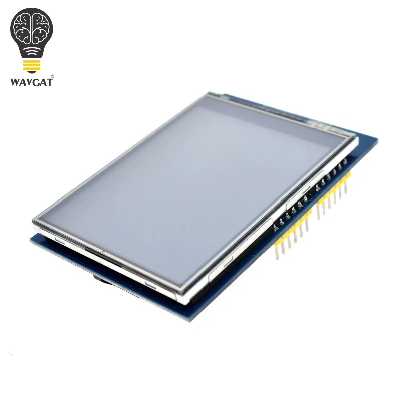 WAVGAT 2.8 Inch 3.3V 300mA TFT LCD Shield Touch Display Module For Arduino UNO With Resistive Touch Panel DIY Kit. 