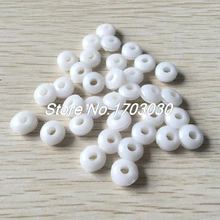 100 шт 5 мм внутренний диаметр белые резиновые втулки для проводки кольцо кабель протектор