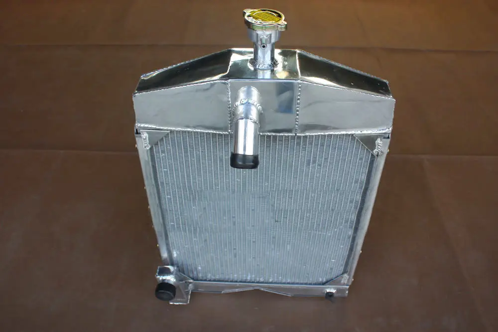 New Aluminum Radiator For Ford Tractor 8n8005 2n 8n 9n With Cap Oil Coolers Aliexpress
