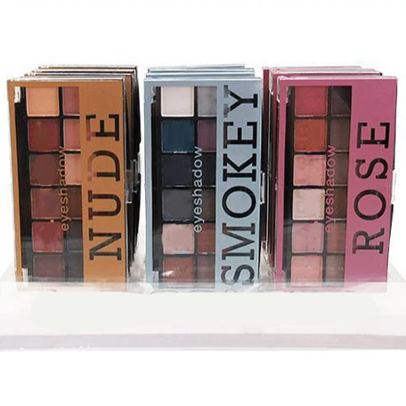 3 Set of Rose Nude and Smokey Eyeshadow Comes with Lip Plum Plumper (1)