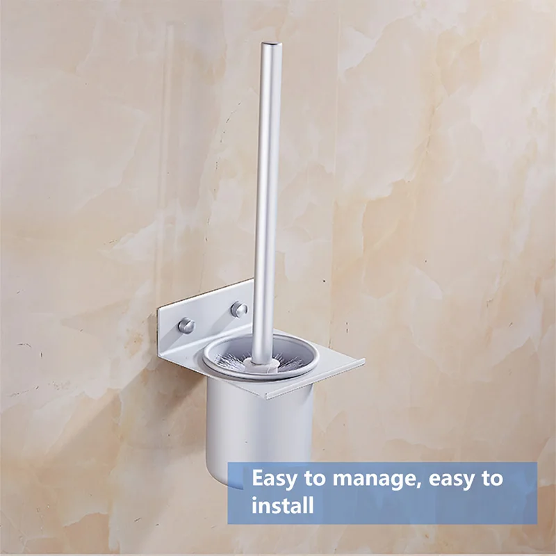 متعددة الوظائف حامل فرشاة المرحاض مع كوب مع الجرف الحمام الجرف الحائط سبائك الألومنيوم رف التخزين المنظم