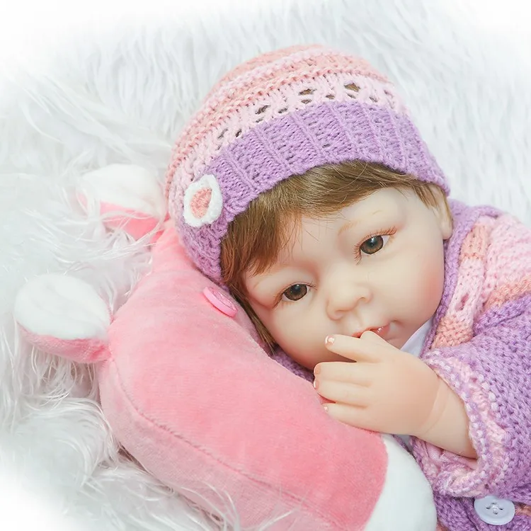 40 см Новый arricval силикона возрождается младенцев Куклы Симпатичные для новорожденных девочек кукла игрушка для детей девочки Brinquedos детский