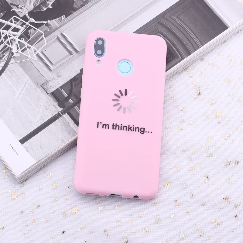 Для samsung S8 S9 S10 S10e Plus Note 8 9 10 A7 A8 I am thinking Funny Memes Candy силиконовый чехол для телефона Capa Fundas Coque - Цвет: 3