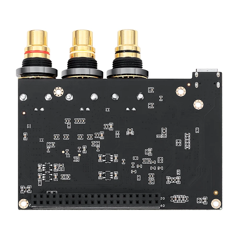 Khadas тональная Плата USB внешняя Hi Fi звуковая карта ES9038Q2M Res аудио декодер