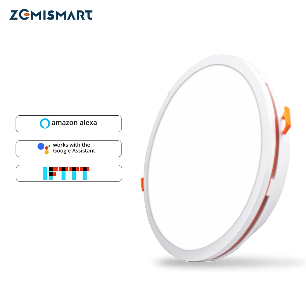 

WiFi Downlight Google Home Alexa Control Support Timer Remote Control Recessed Down Light