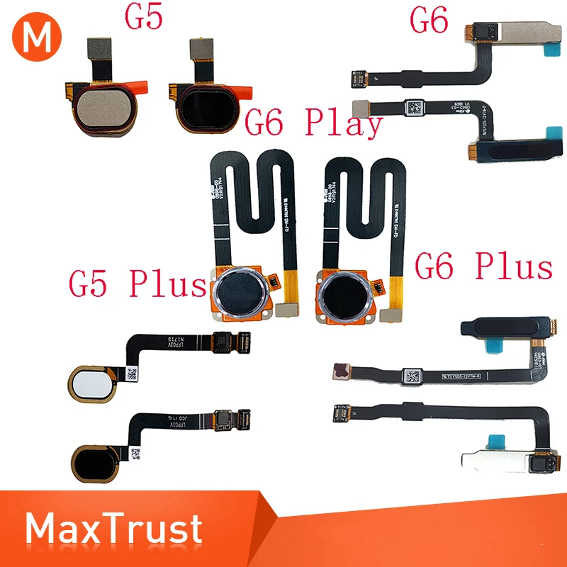 

For Motorola moto G5/G5 plus/ G6/G6 Plus/G6 Play Home Button Fingerprint Menu Return Key Recognition Sensor Flex Cable