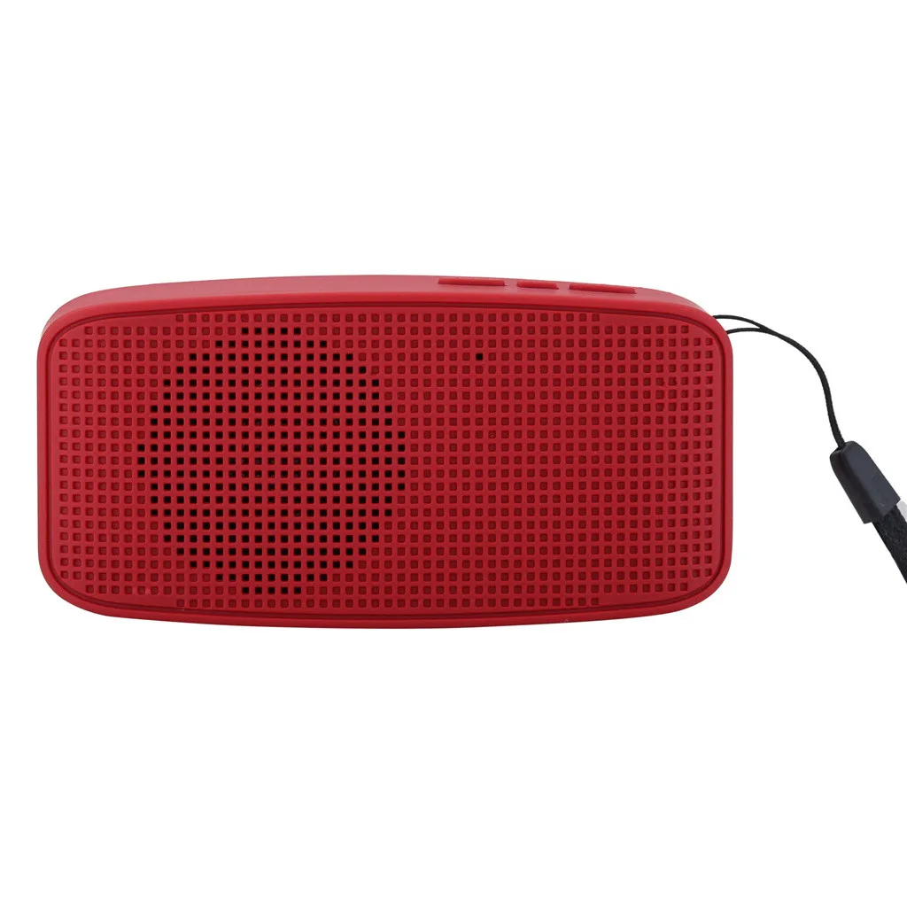 Портативный беспроводной bluetooth динамик со стереозвуком и SD картой ручной ремешок